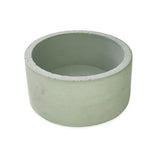 Green Cement Stone Plant Pot
