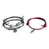 Stack of Lock and Key Bracelets – layered beach jewelry with love and connection charm design.