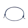 Navy Blue String Bracelet – adjustable, boho beach jewelry for summer and festivals